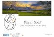Disc golf parque #1 pps