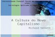 Sociologia - A Cultura do Novo Capitalismo