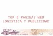 Top 5 paginas web logistica y publicidad
