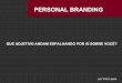 Personal Branding  - fase 5