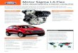 Novo Ford EcoSport: Infográfico motor sigma
