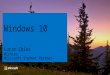 Overview Windows 10