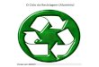 O ciclo da reciclagem