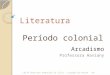 Literatura no Brasil Colonial