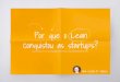 Por que o Lean conquistou as startups?