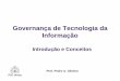 Governança TI - Introduçao e Conceitos