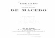 Teatro -  Manuel de Macedo - o Novo Otelo