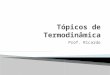 Tópicos de Termodinâmica para Motores de Combustão