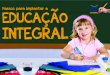 Cartilha Educacao Integral