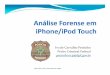 Analise Forense Em iPod
