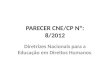 Parecer Cne.cp 08. 2012