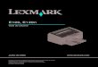 Manual Impressora Lexmark E120