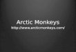 Interação Homem-Computador - Mau design no site do Arctic Monkeys