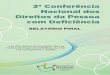 3ª Conferência Nacional dos Direitos da Pessoa com Deficiência: Relatório Final