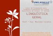 Parte 2   linguística geral chomsky - apresentação