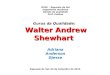 Trabalho sobre Walter Shewart