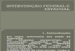 Intervenção Federal e Estadual(1)