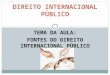 DIREITO INTERNACIONAL PUBLICO FONTES.ppt