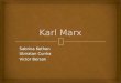 Karl Marx Apresentação Final