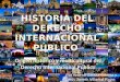 Historia del Derecho Internacional Público