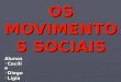 Os Movimentos Sociais