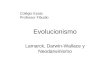 Evolucionismo Lamarck, Darwin-Wallace y Neodarwinismo Colégio Exato Professor Fláudio