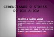 GERENCIANDO O STRESS  DO DIA-A-DIA