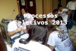 Análise técnica dos  resultados dos  Processos Seletivo/2013
