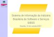 Sistema de Informação da Indústria Brasileira de Software e Serviços SIBSS