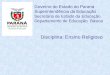 Governo do Estado do Paraná Superintendência da Educação Secretaria de Estado da Educação