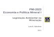PMI-2023 Economia e Política Mineral I