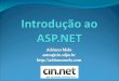 Introdução ao ASP.NET