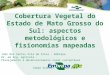 Cobertura Vegetal do Estado de Mato Grosso do Sul: aspectos metodológicos e fisionomias mapeadas