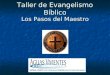 Taller de Evangelismo Bíblico