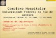 Complexo Hospitalar  Universidade Federal do Rio de Janeiro