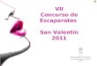 VII Concurso de Escaparates  San Valentín 2011