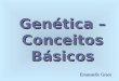Genética – Conceitos Básicos