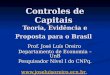 Controles de Capitais  Teoria, Evidência e Proposta para o Brasil