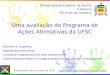 Uma avaliação do Programa de Ações Afirmativas da UFSC