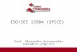 ISO/IEC 15504 (SPICE)