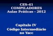 CES-41 COMPILADORES Aulas Práticas - 2012
