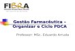 Gestão Farmacêutica – Organizar e Ciclo PDCA