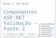 Componentes ASP.NET Validação –  Parte 2