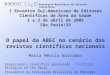 I Encontro Sul-Americano de Editores Científicos da Área da Saúde 1 e 2 de abril de 2005