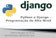 Python  e  Django  – Programação de Alto Nível