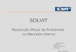 SOLVIT Resolução Eficaz de Problemas  no Mercado Interno