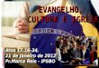 Evangelho,  Cultura e Igreja