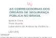 AS CORREGEDORIAS DOS ÓRGÃOS DE SEGURANÇA PÚBLICA NO BRASIL