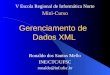 Gerenciamento de  Dados XML