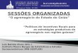 SESSÕES ORGANIZADAS “O agronegócio do Estado de Goiás”